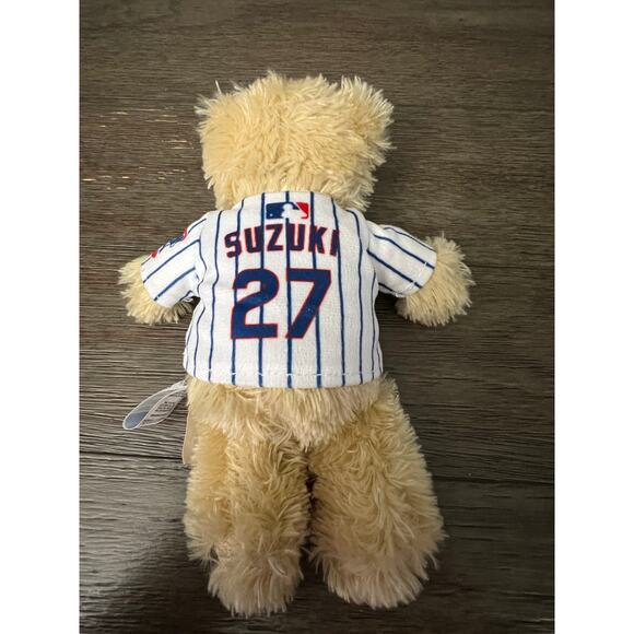 Chicago Cubs MLB 6" Teddy Bear #27 Suzuki Jersey Furry Plush Mascot Souvenir - Picture 2 of 5